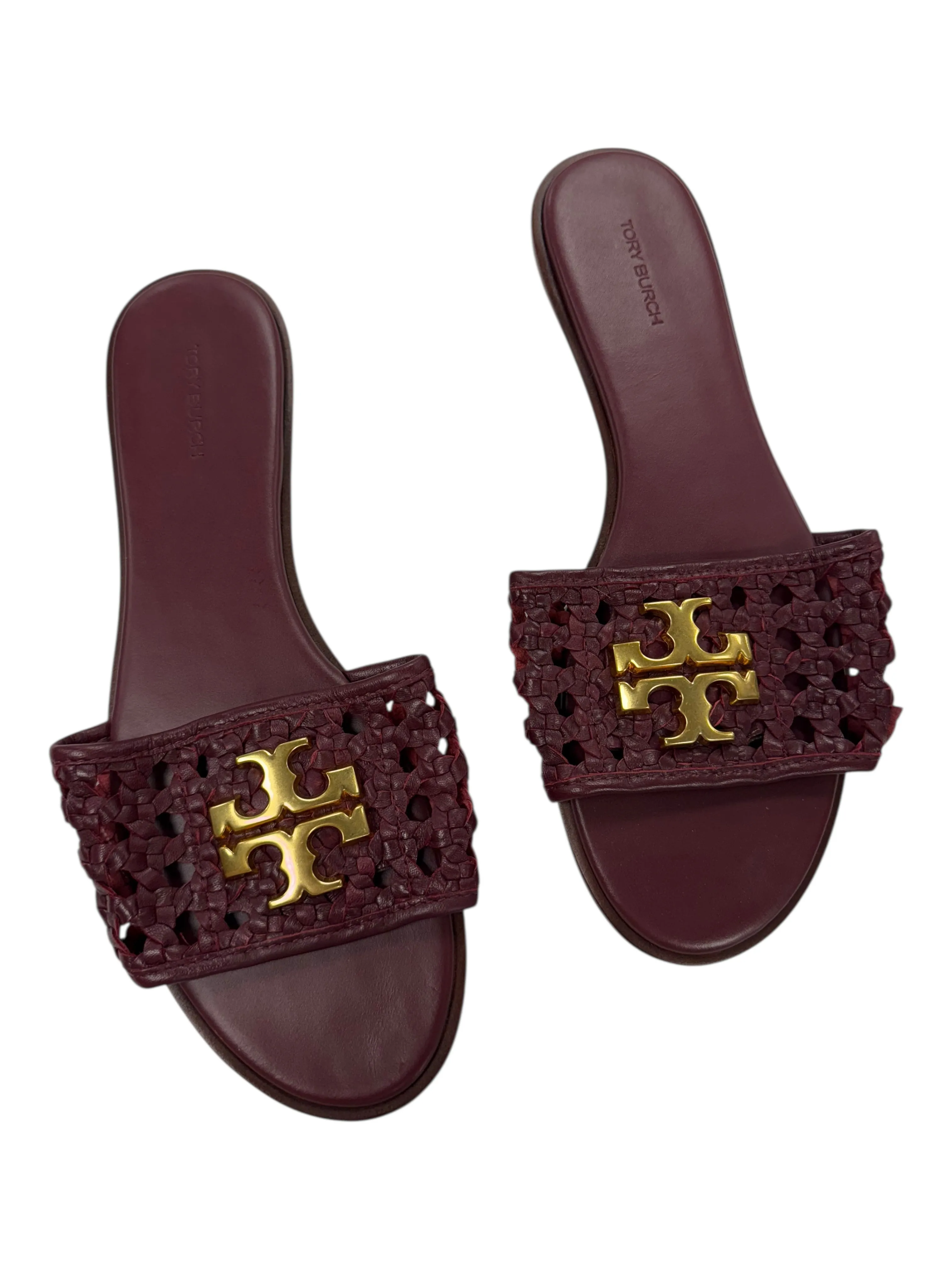 Sandals Designer By Tory Burch In Red, Size:10