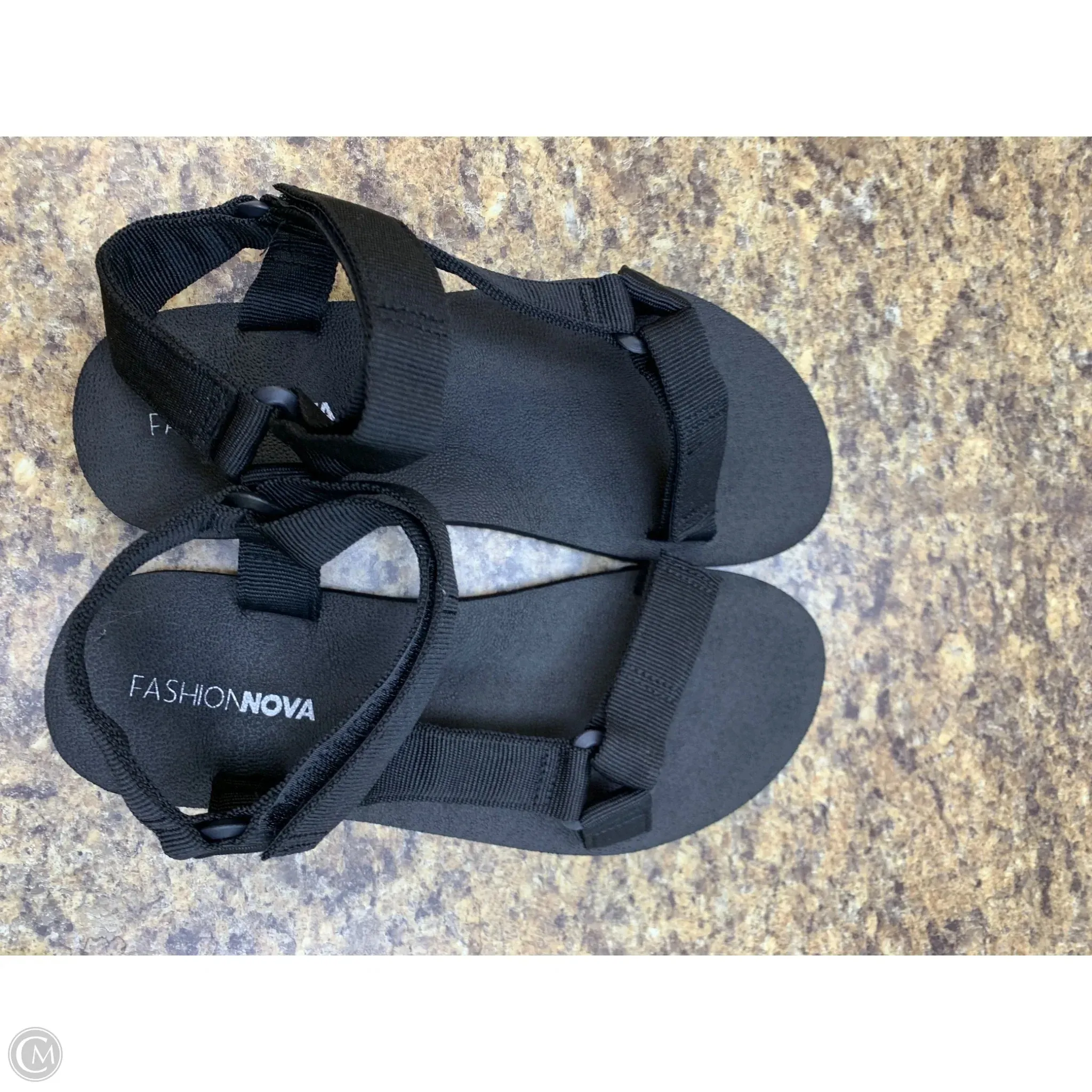 Sandals Flats By Cmf In Black, Size: 11