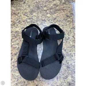 Sandals Flats By Cmf In Black, Size: 11
