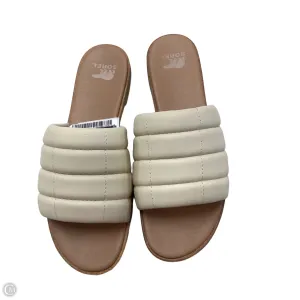 Sandals Flats By Sorel In Tan, Size: 9.5