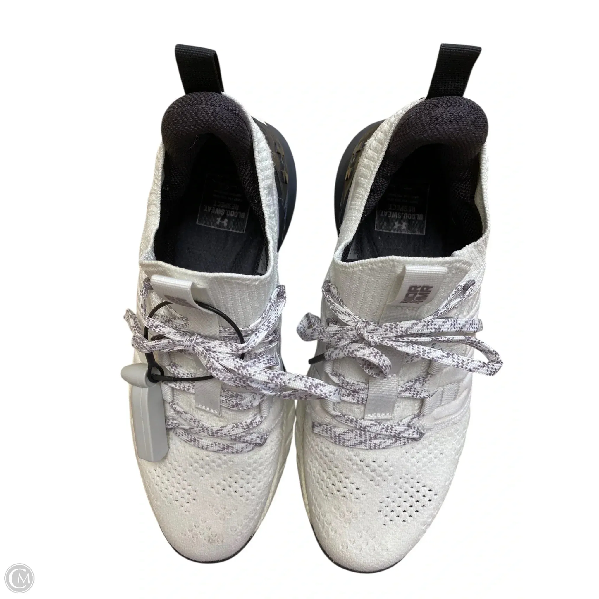 Shoes Athletic By Under Armour In White, Size: 8