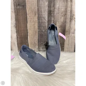 Shoes Flats By Clarks In Blue, Size: 9