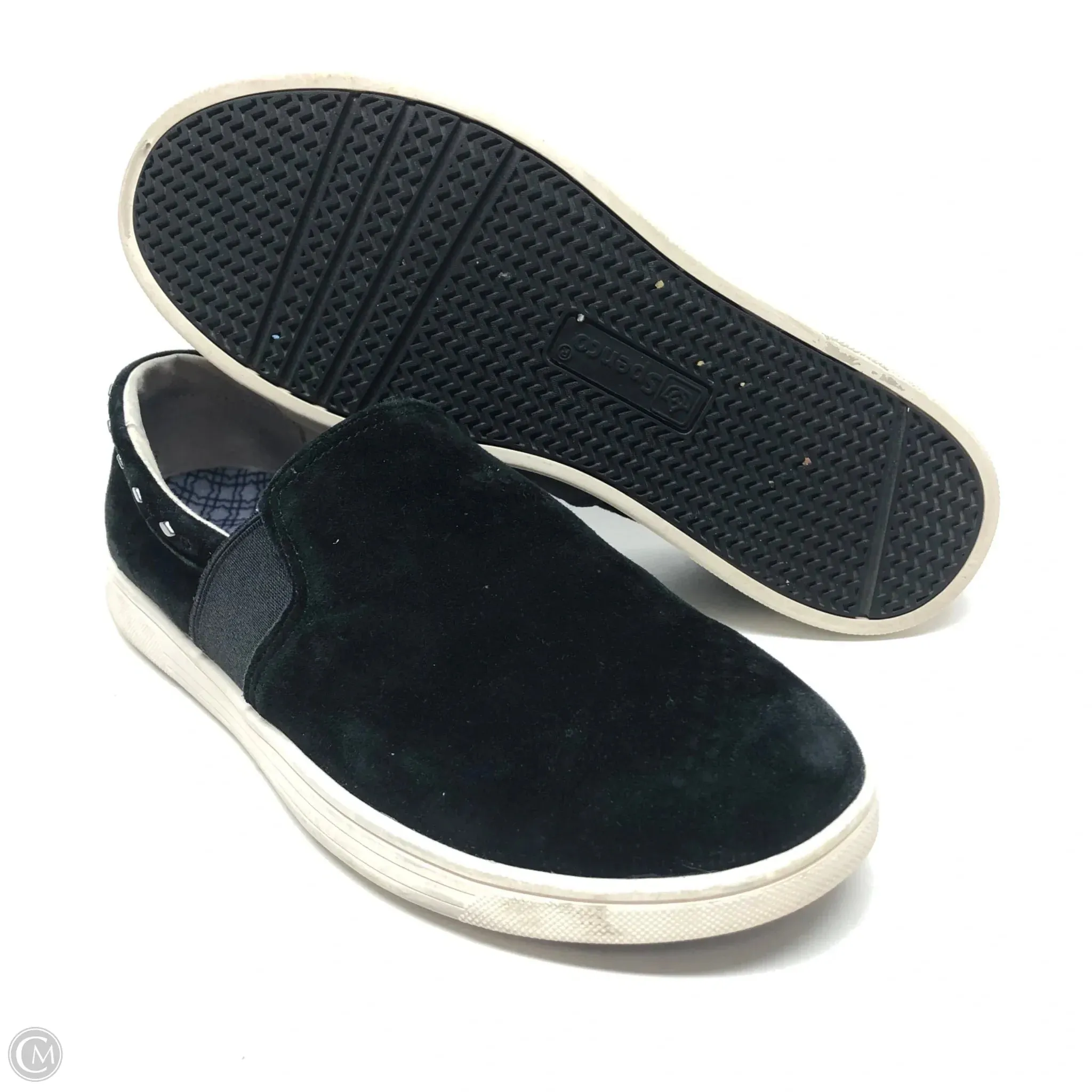 Shoes Flats By Clothes Mentor In Black, Size: 8
