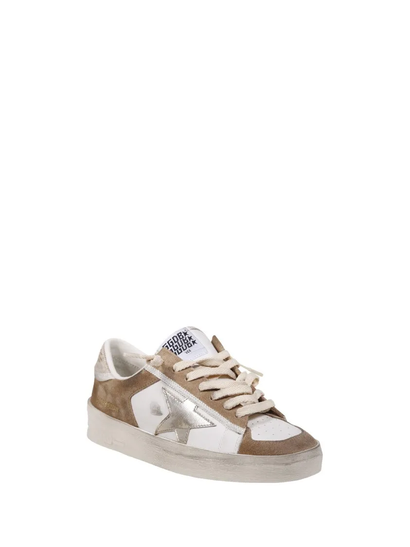 Stardan Leather And Suede Sneakers