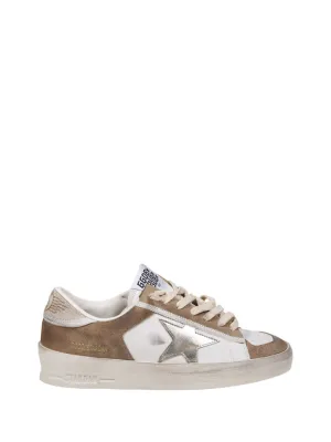 Stardan Leather And Suede Sneakers