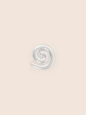Swirl Clip Silver Maguire