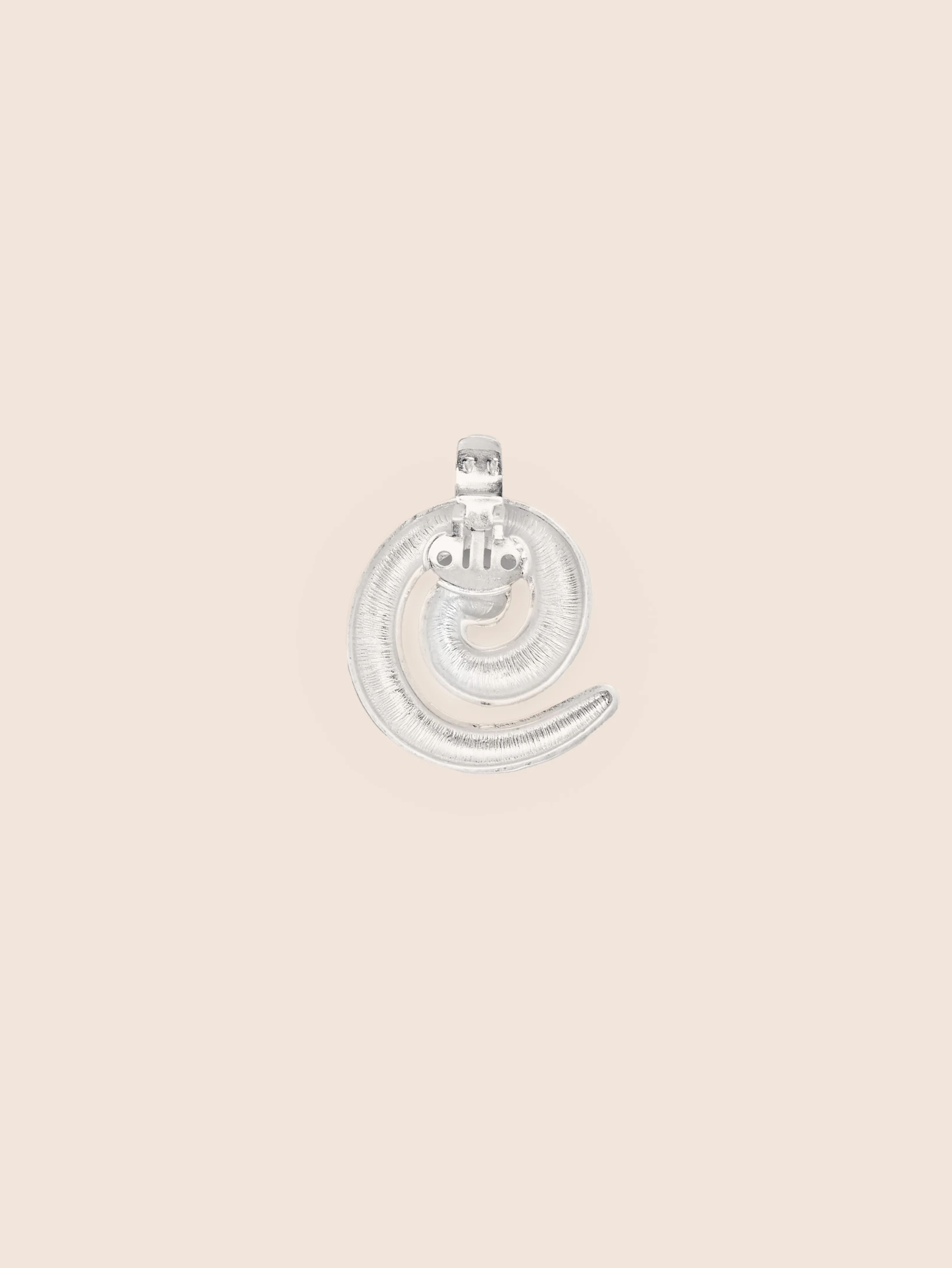 Swirl Clip Silver Maguire