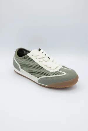 Top Moda Carly Mesh Sneakers for Women in Green | CARLY-1 GREEN