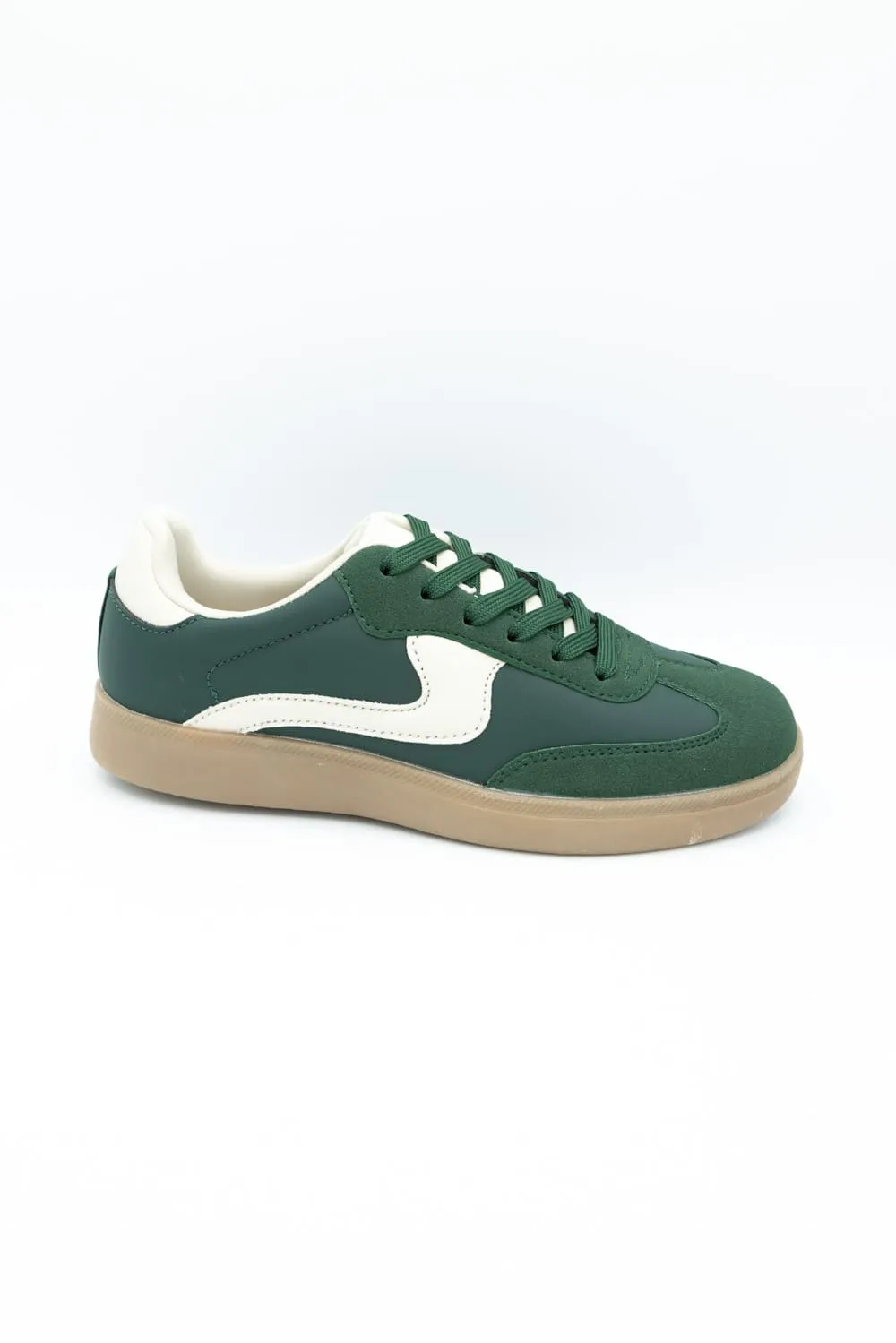 Top Moda Gum Sneakers for Women in Green | REMUS-1 GREEN