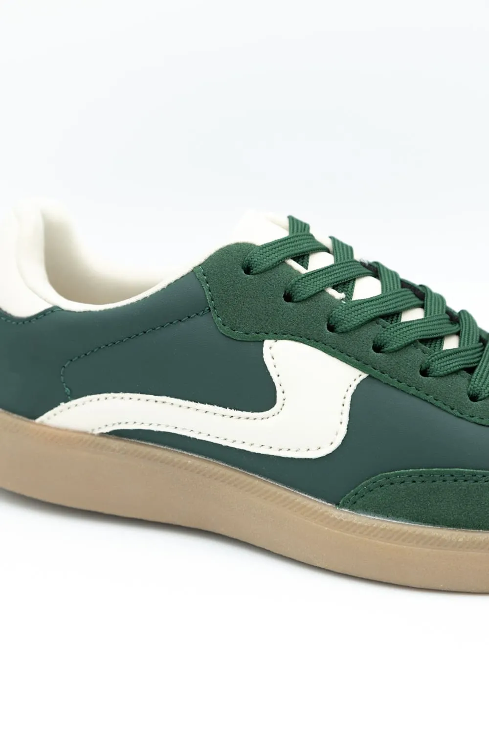 Top Moda Gum Sneakers for Women in Green | REMUS-1 GREEN