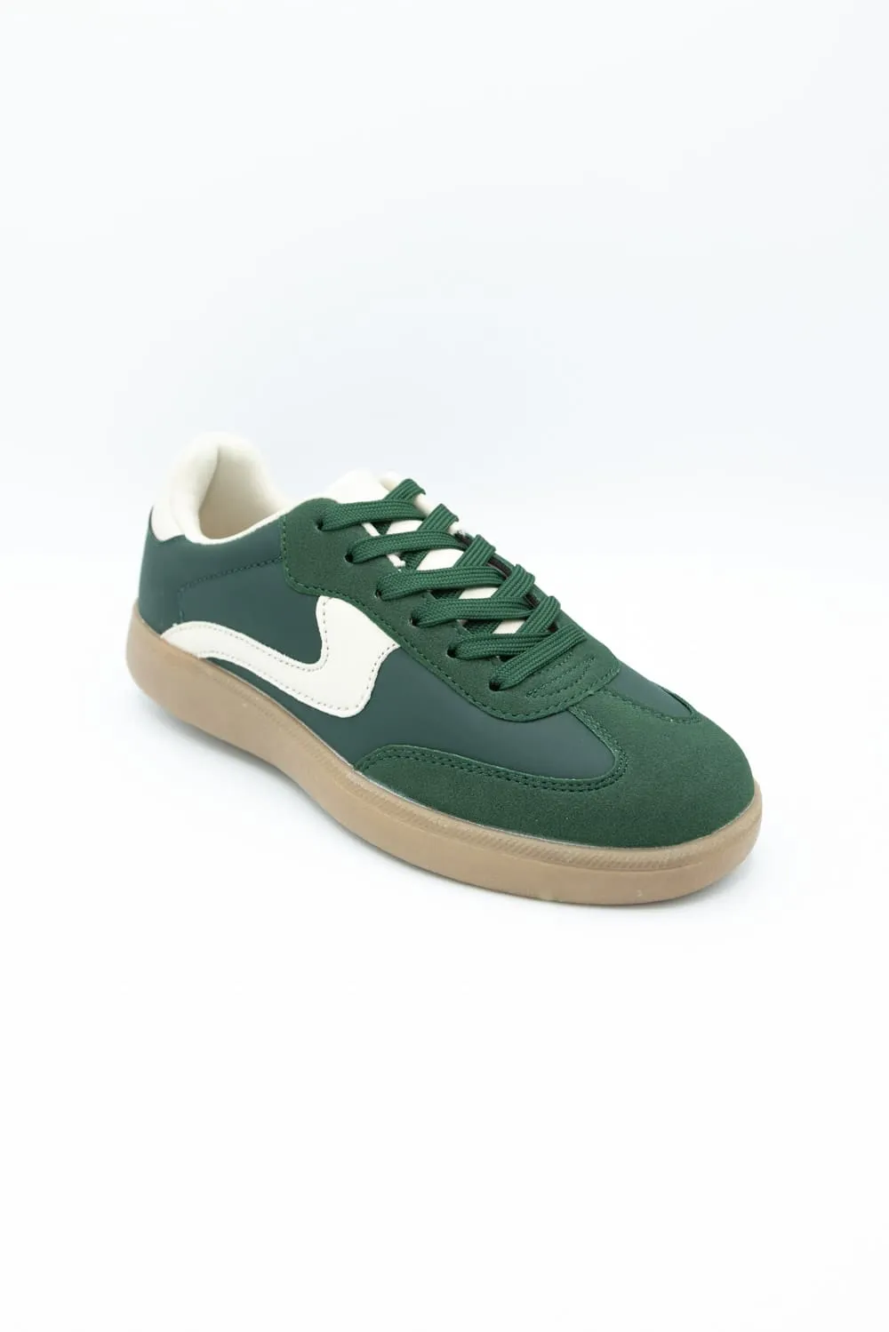 Top Moda Gum Sneakers for Women in Green | REMUS-1 GREEN