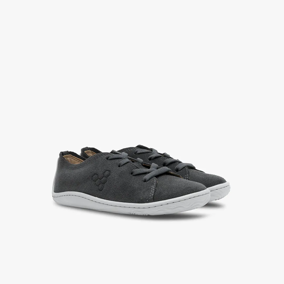 Vivobarefoot Addis Kids  Charcoal