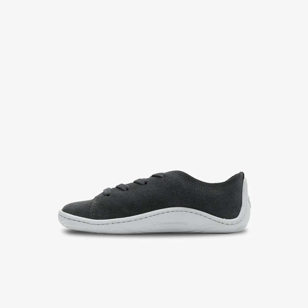 Vivobarefoot Addis Kids  Charcoal