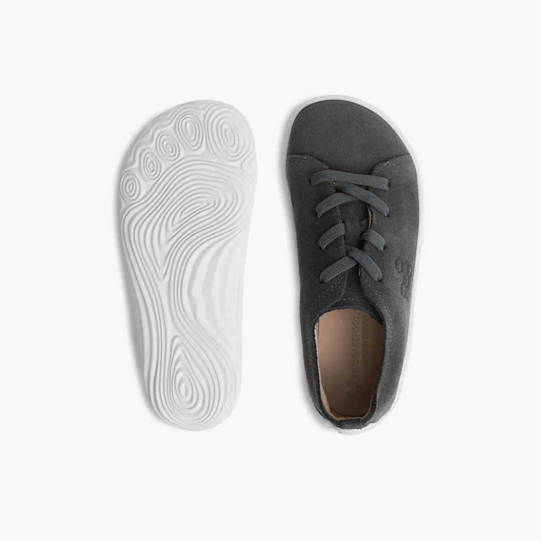 Vivobarefoot Addis Kids  Charcoal