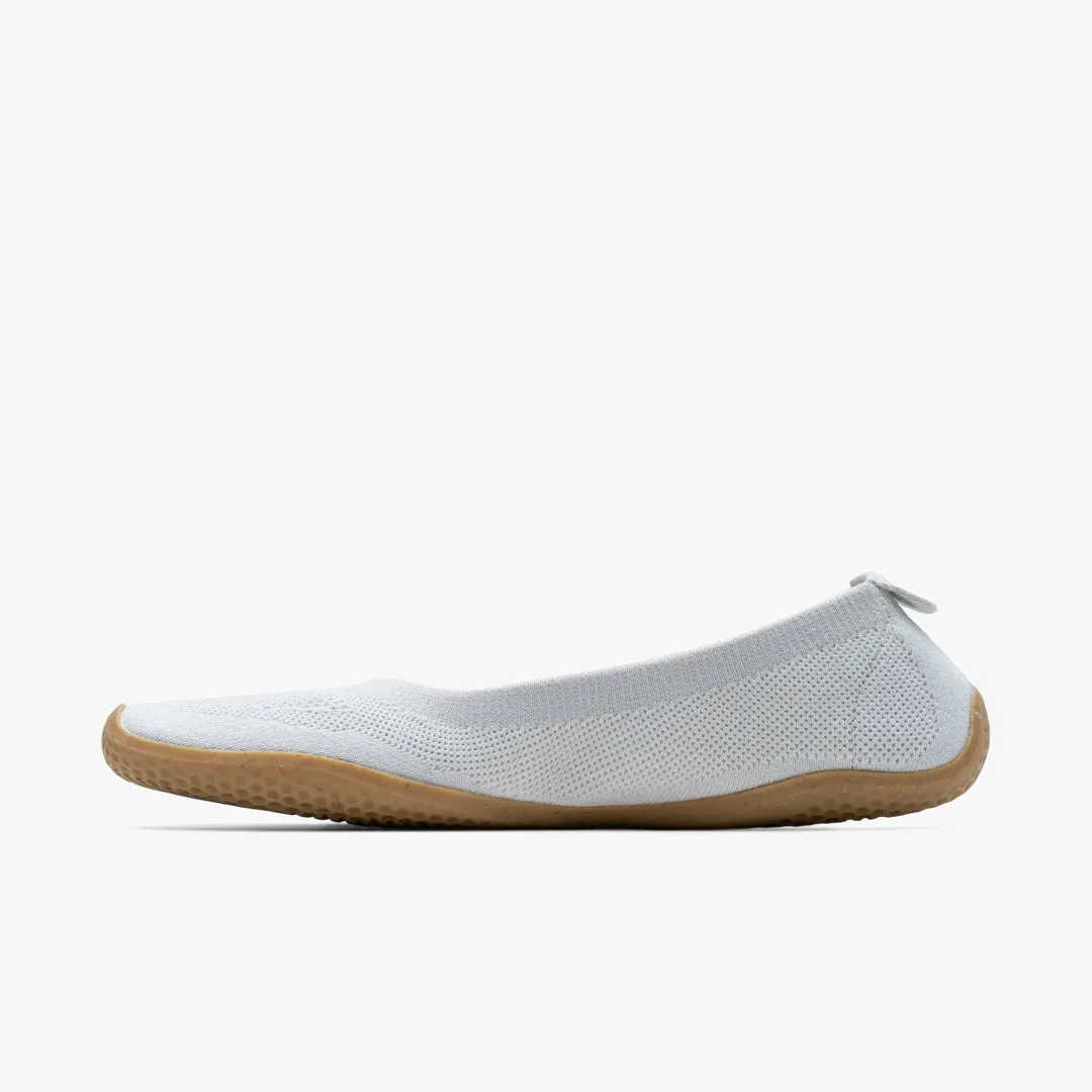 Vivobarefoot Asana Yin Ballerina Knit Womens  Limestone