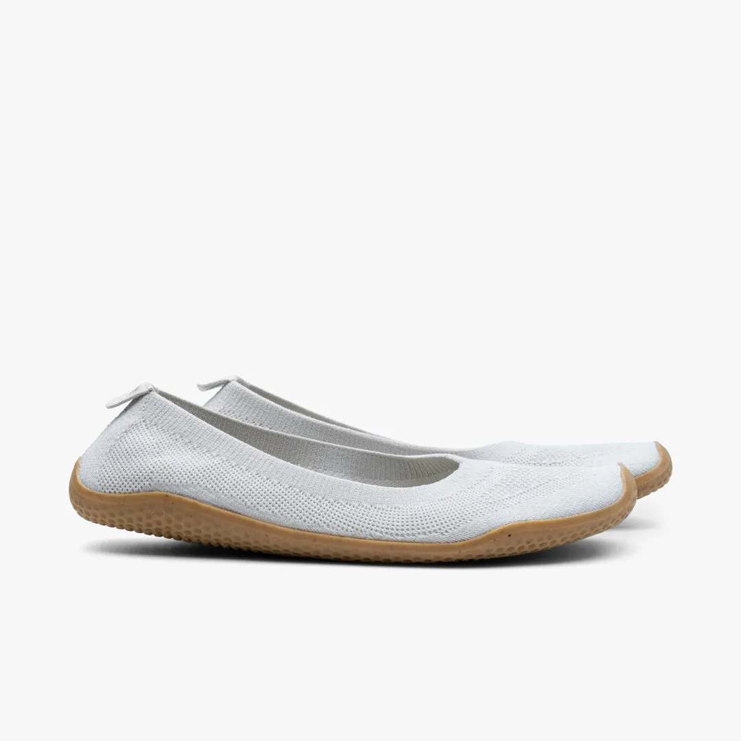 Vivobarefoot Asana Yin Ballerina Knit Womens  Limestone