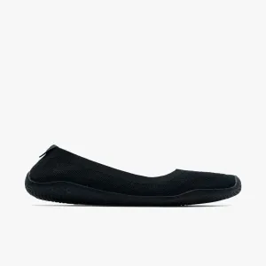 Vivobarefoot Asana Yin Ballerina Knit Womens  Obsidian