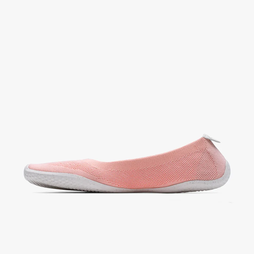 Vivobarefoot Asana Yin Ballerina Knit Womens  Peach
