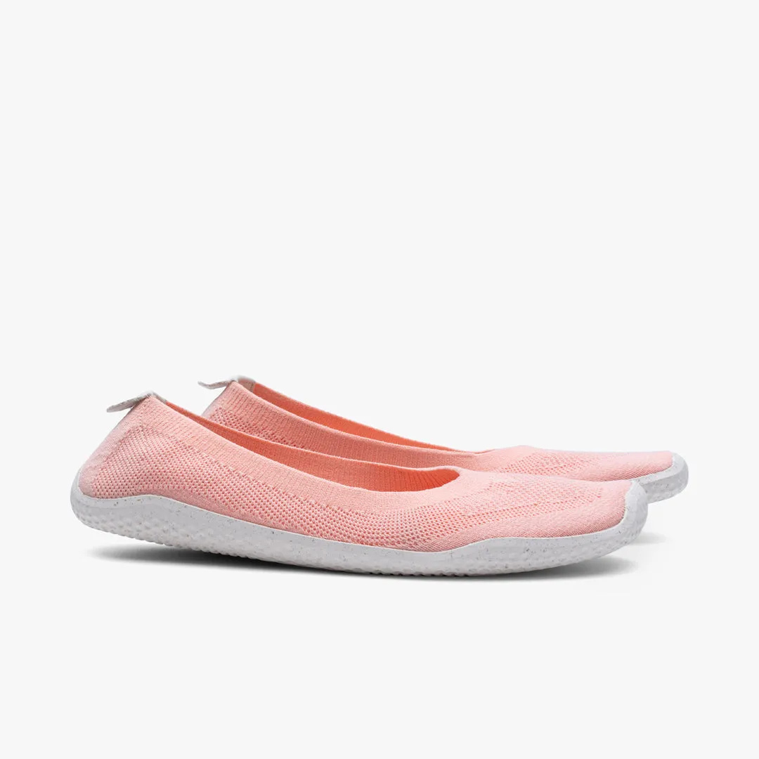 Vivobarefoot Asana Yin Ballerina Knit Womens  Peach