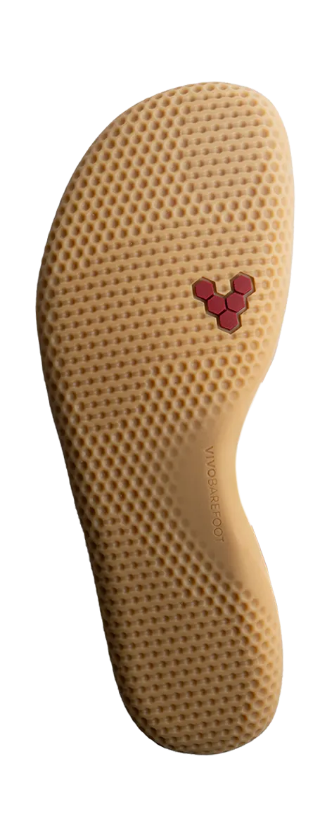 Vivobarefoot Asana Yin Ballerina Leather Womens  Tan