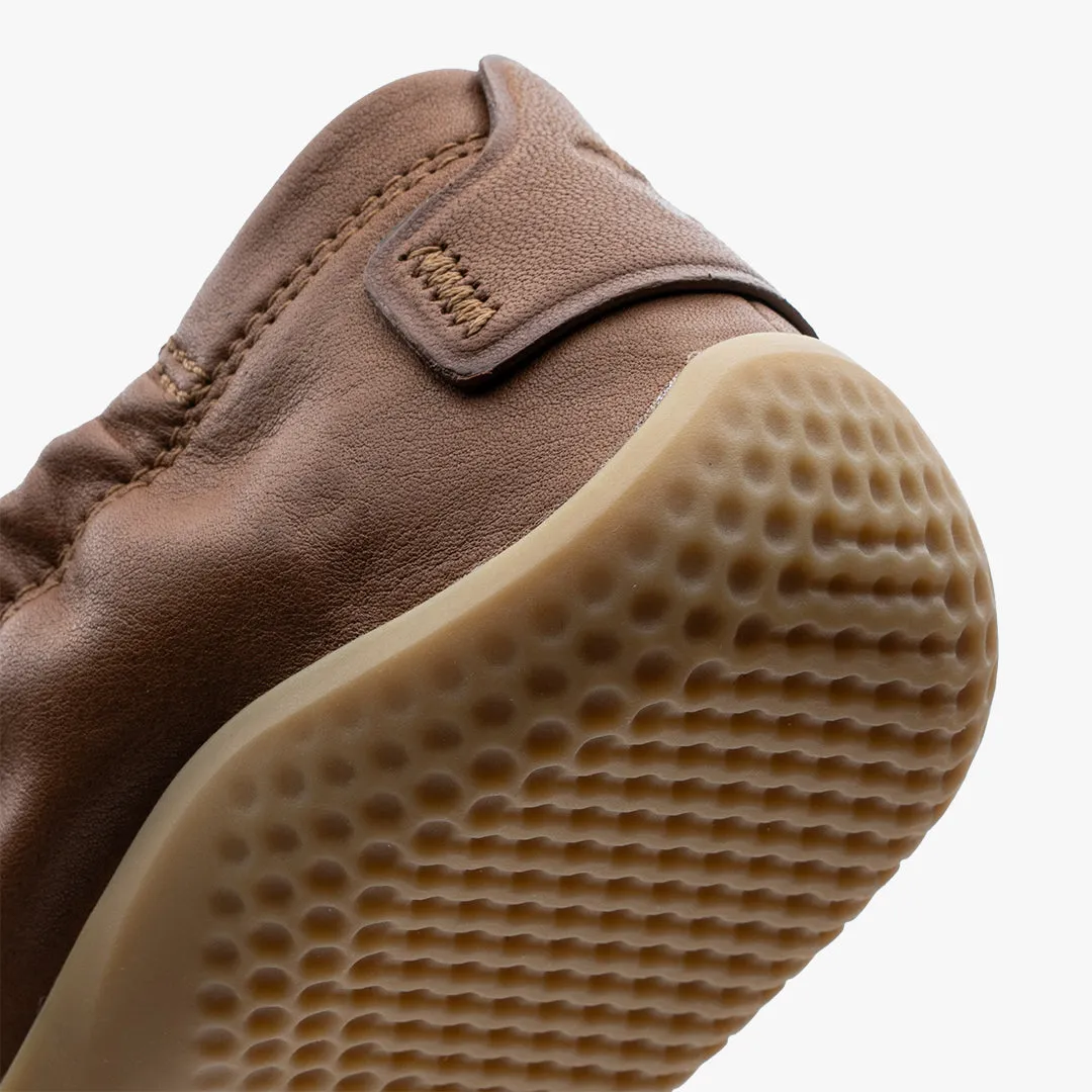 Vivobarefoot Asana Yin Ballerina Leather Womens  Tan