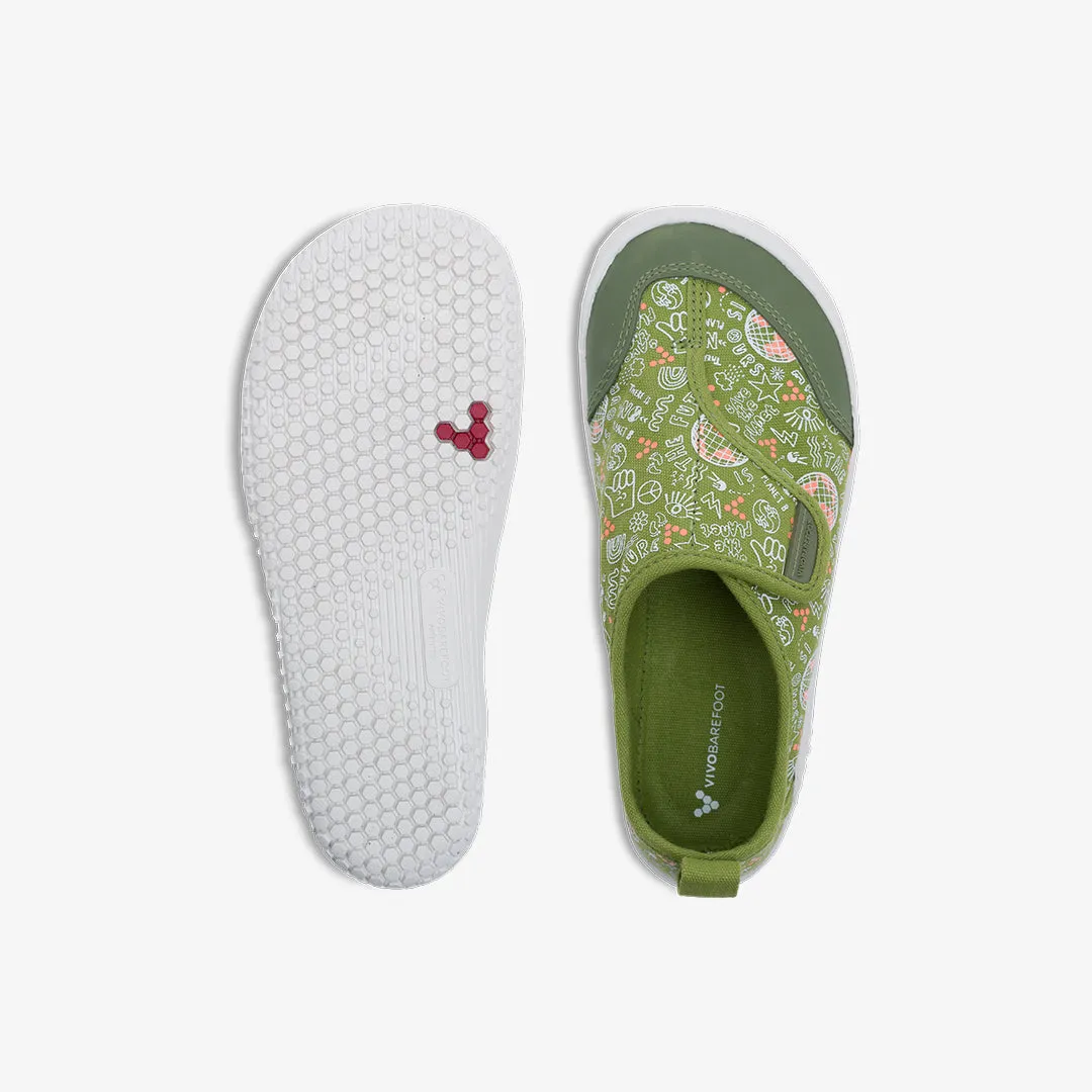 Vivobarefoot Gaia Kids  Jungle Green