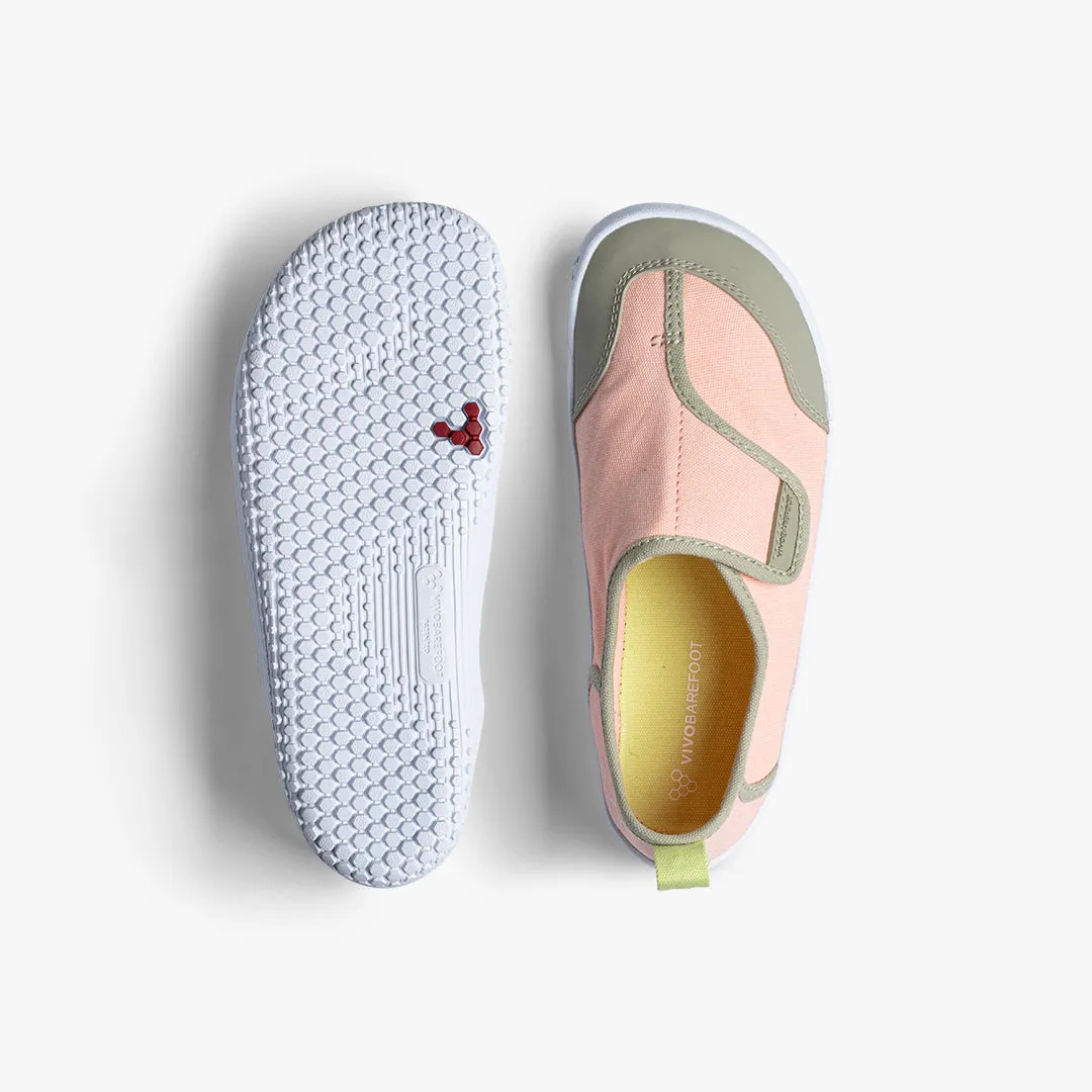 Vivobarefoot Gaia Kids  Peach Melba