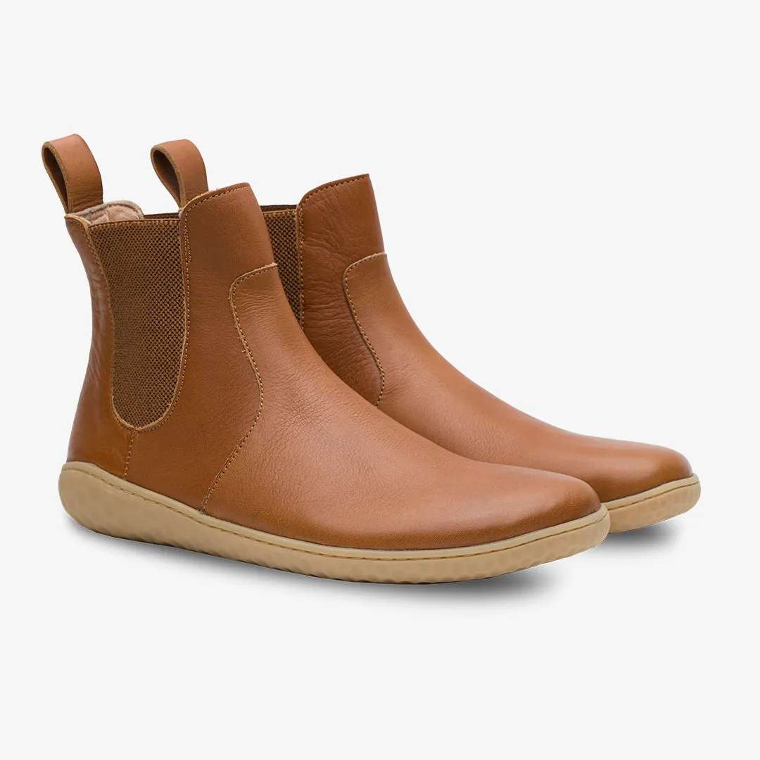 Vivobarefoot Geo Chelsea Women  Tan