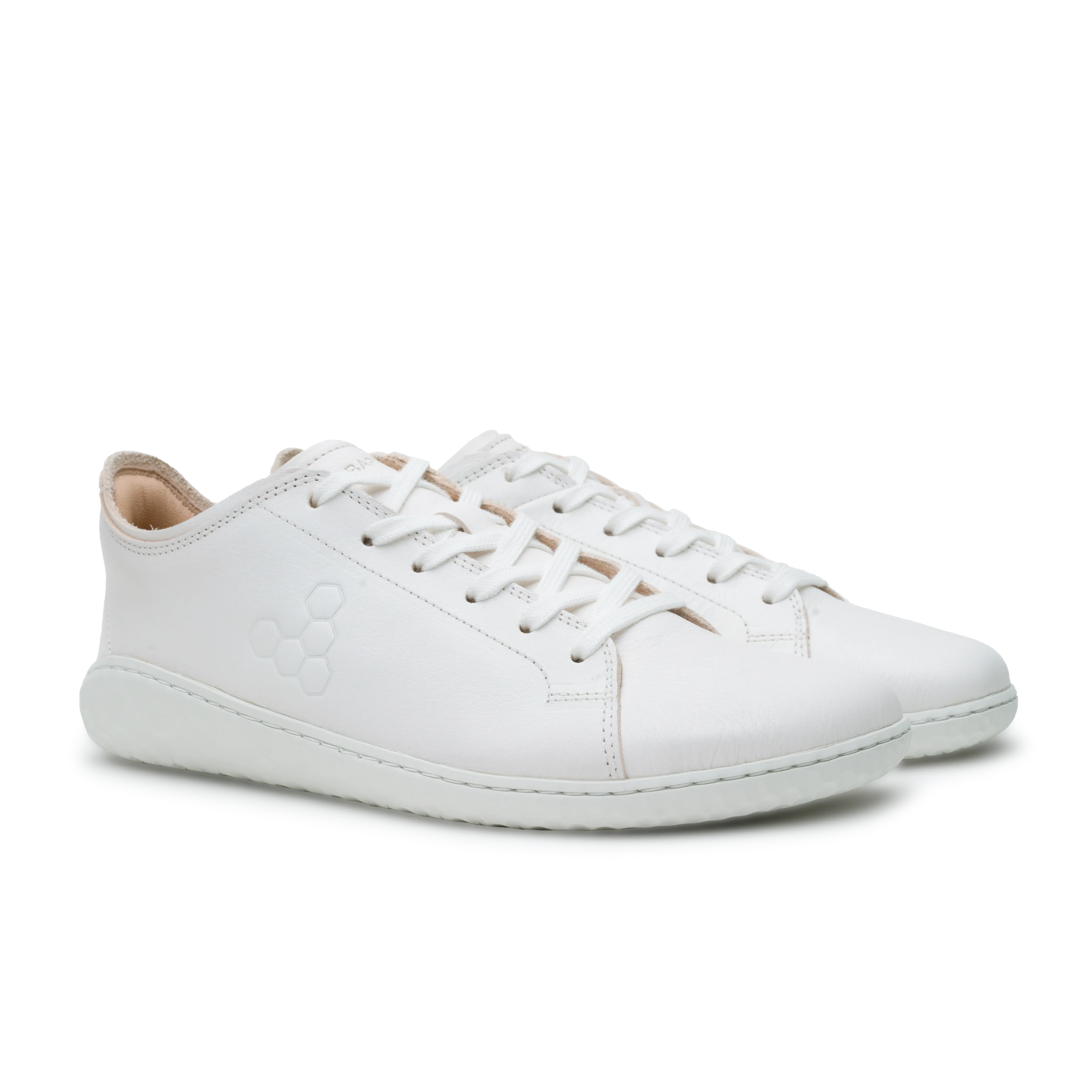 Vivobarefoot Geo Court III Mens  Bright White