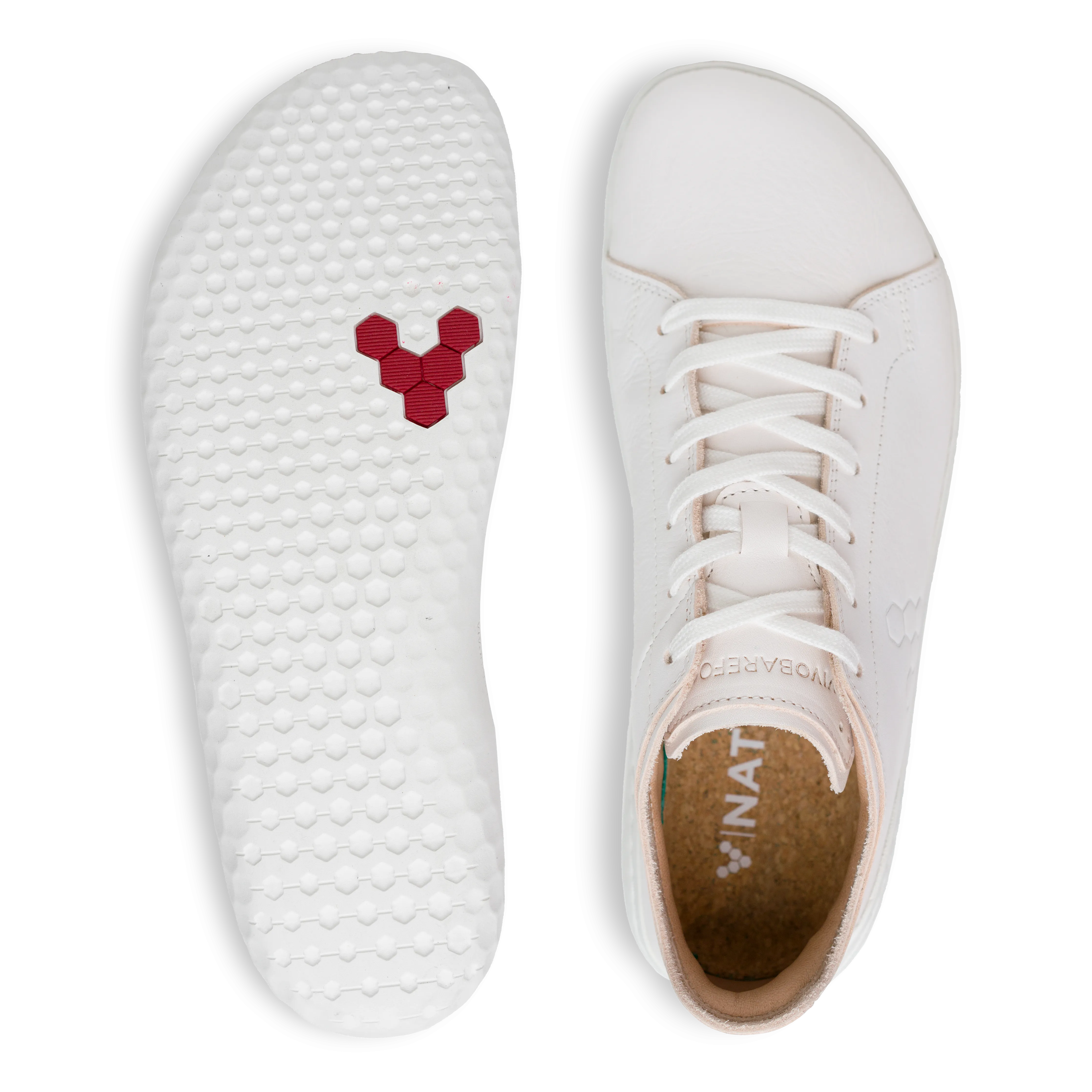 Vivobarefoot Geo Court III Mens  Bright White