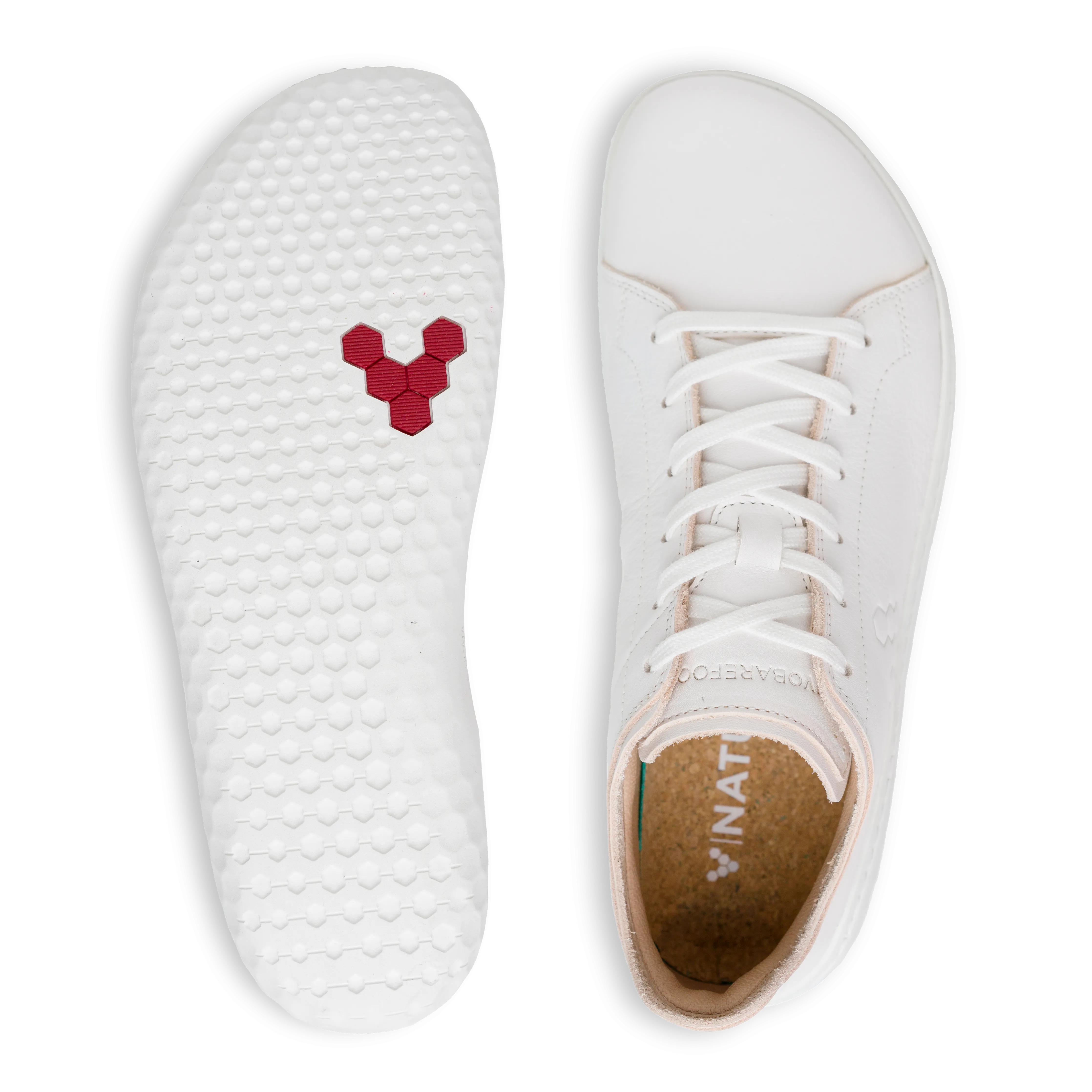 Vivobarefoot Geo Court III Womens  Bright White