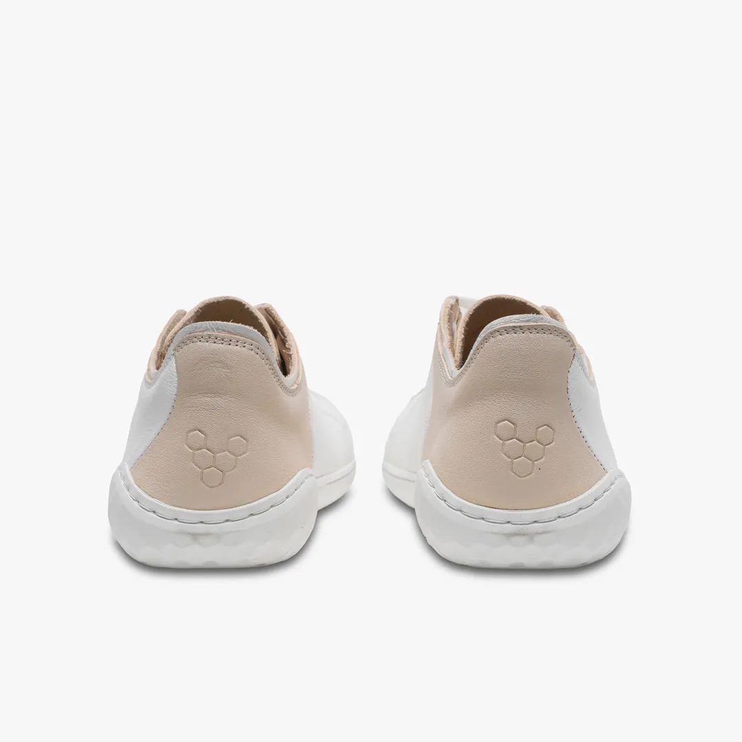 Vivobarefoot Geo Court III Womens  Off White / Pink