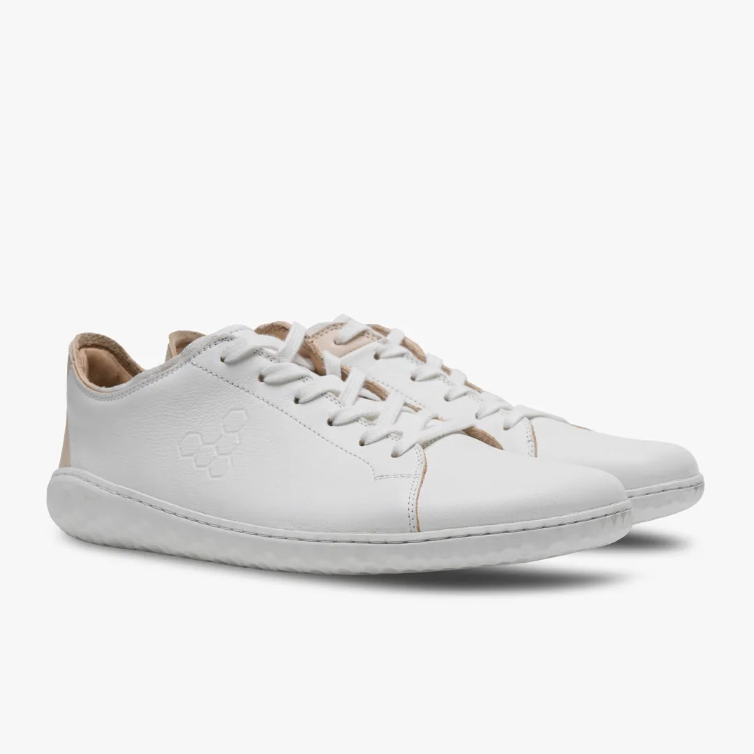 Vivobarefoot Geo Court III Womens  Off White / Pink