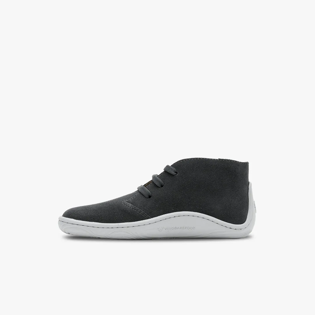 Vivobarefoot Gobi Addis Kids  Charcoal