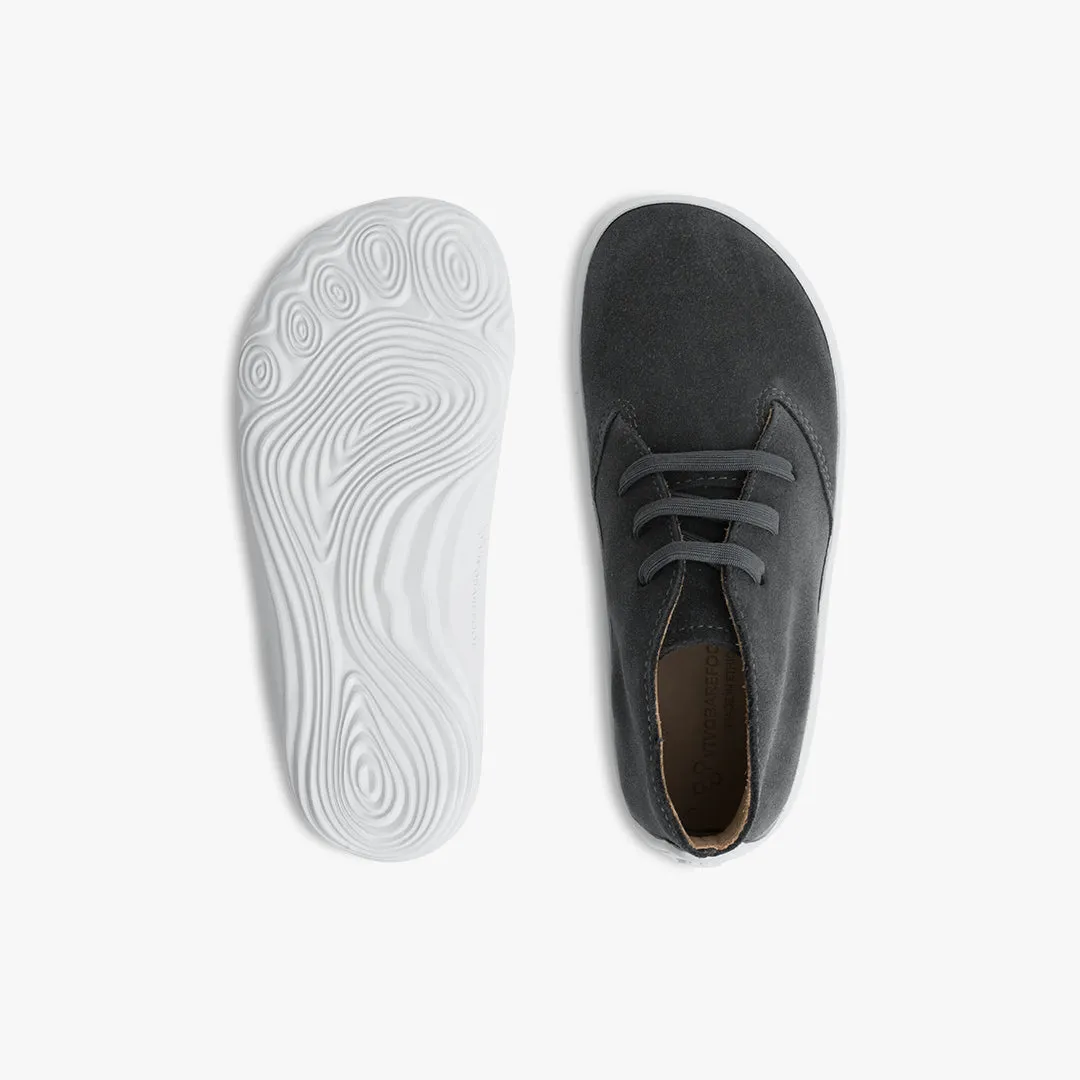 Vivobarefoot Gobi Addis Kids  Charcoal