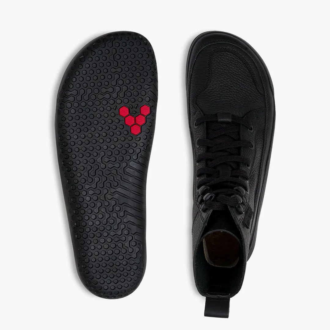Vivobarefoot Gobi Boot Mens  Obsidian