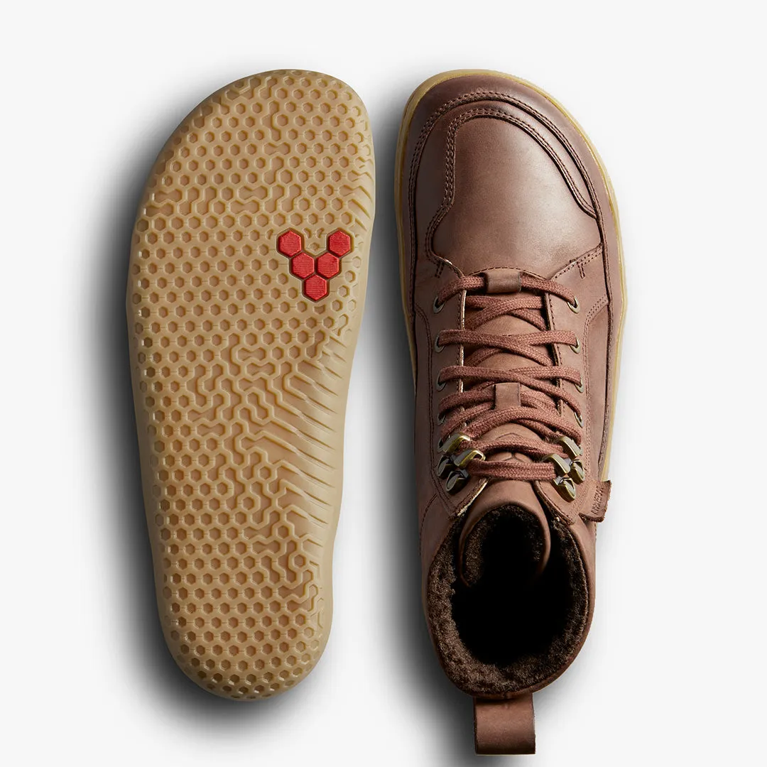 Vivobarefoot Gobi Boot Warmlined Womens  Bark