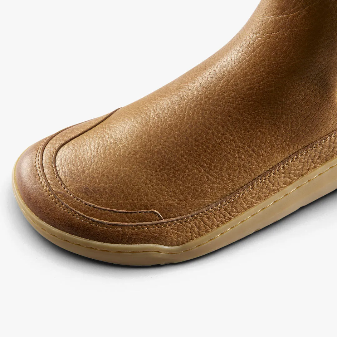 Vivobarefoot Gobi Chelsea Warmlined Womens  Light Tan