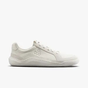 Vivobarefoot Gobi II Sneaker Premium Leather Mens  Limestone