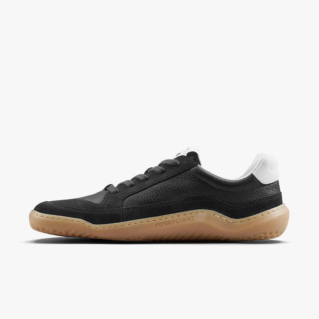 Vivobarefoot Gobi II Sneaker Premium Leather Mens  Obsidian