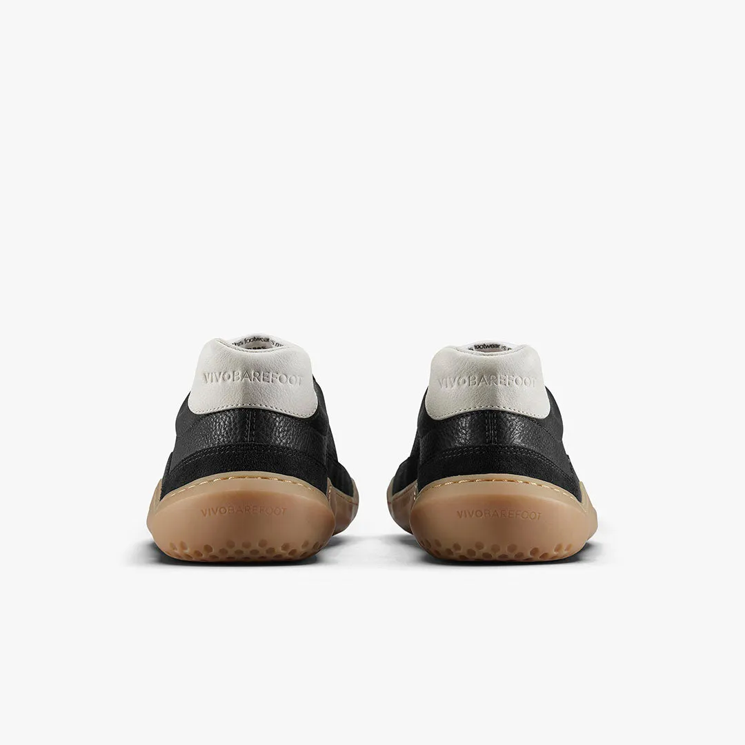 Vivobarefoot Gobi II Sneaker Premium Leather Mens  Obsidian