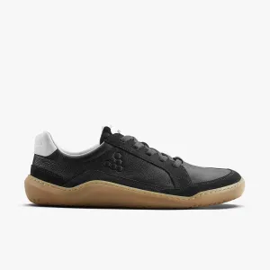 Vivobarefoot Gobi II Sneaker Premium Leather Mens  Obsidian