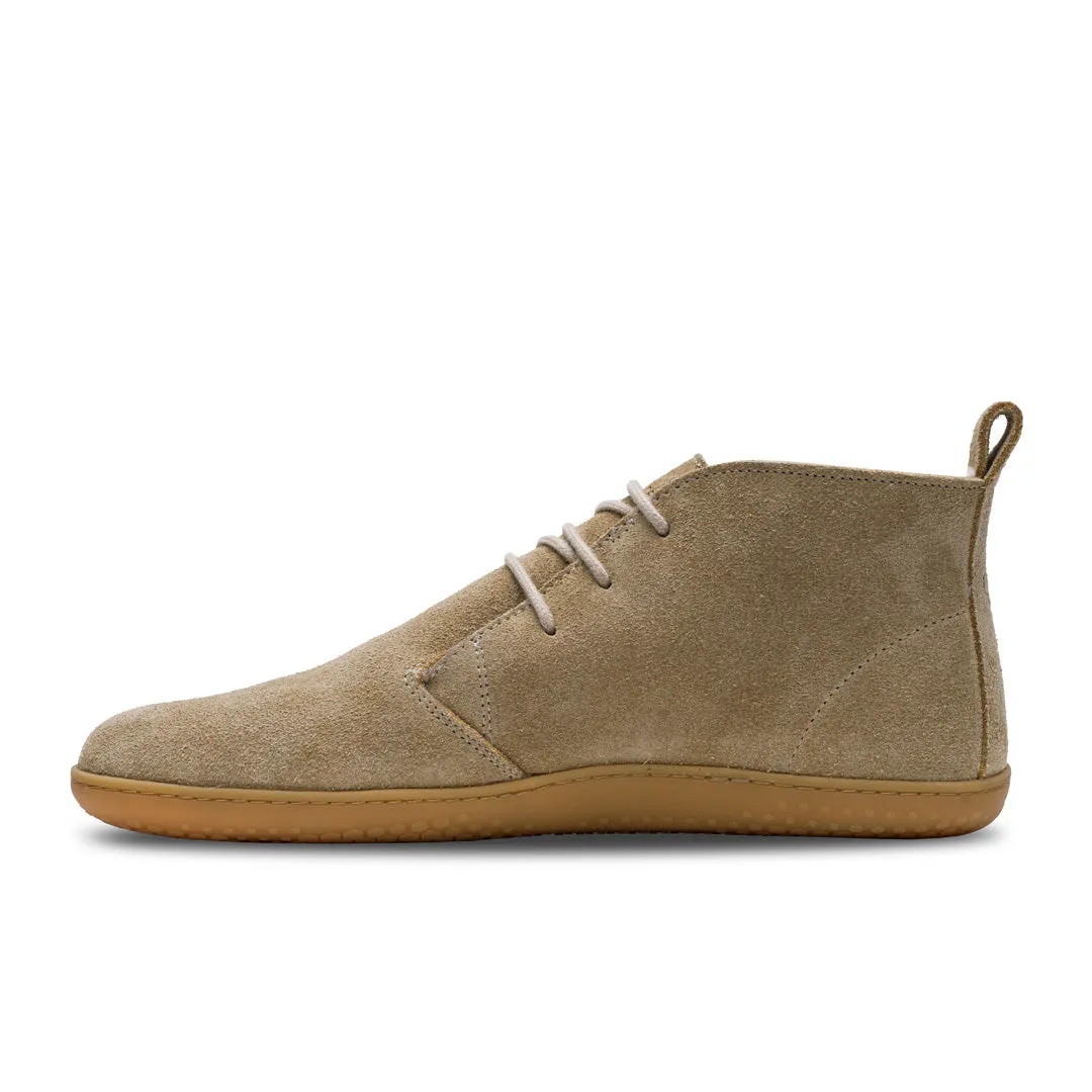 Vivobarefoot Gobi III Winter Mens  Tan Suede