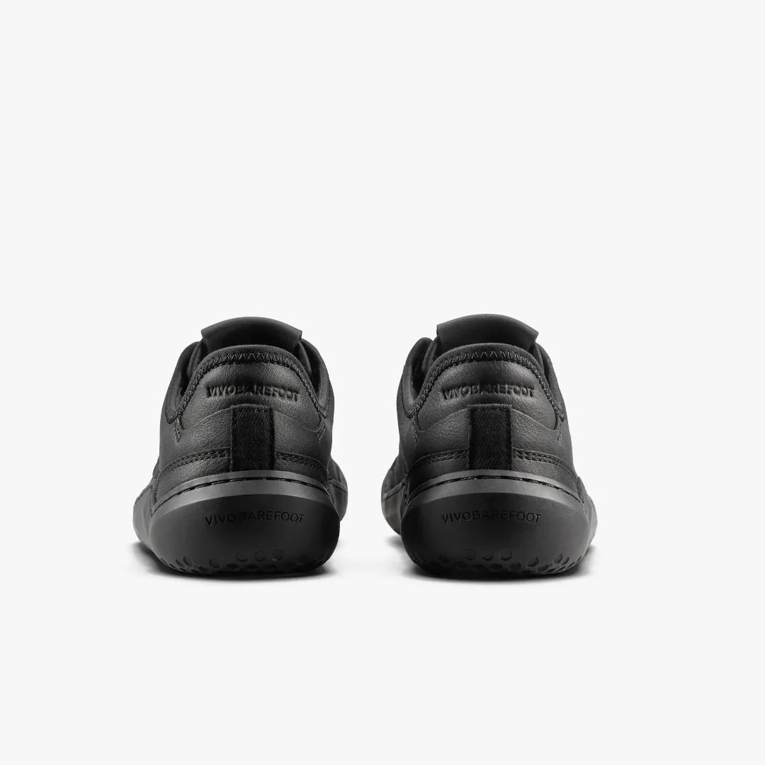 Vivobarefoot Gobi Sneaker Leather Mens  Obsidian