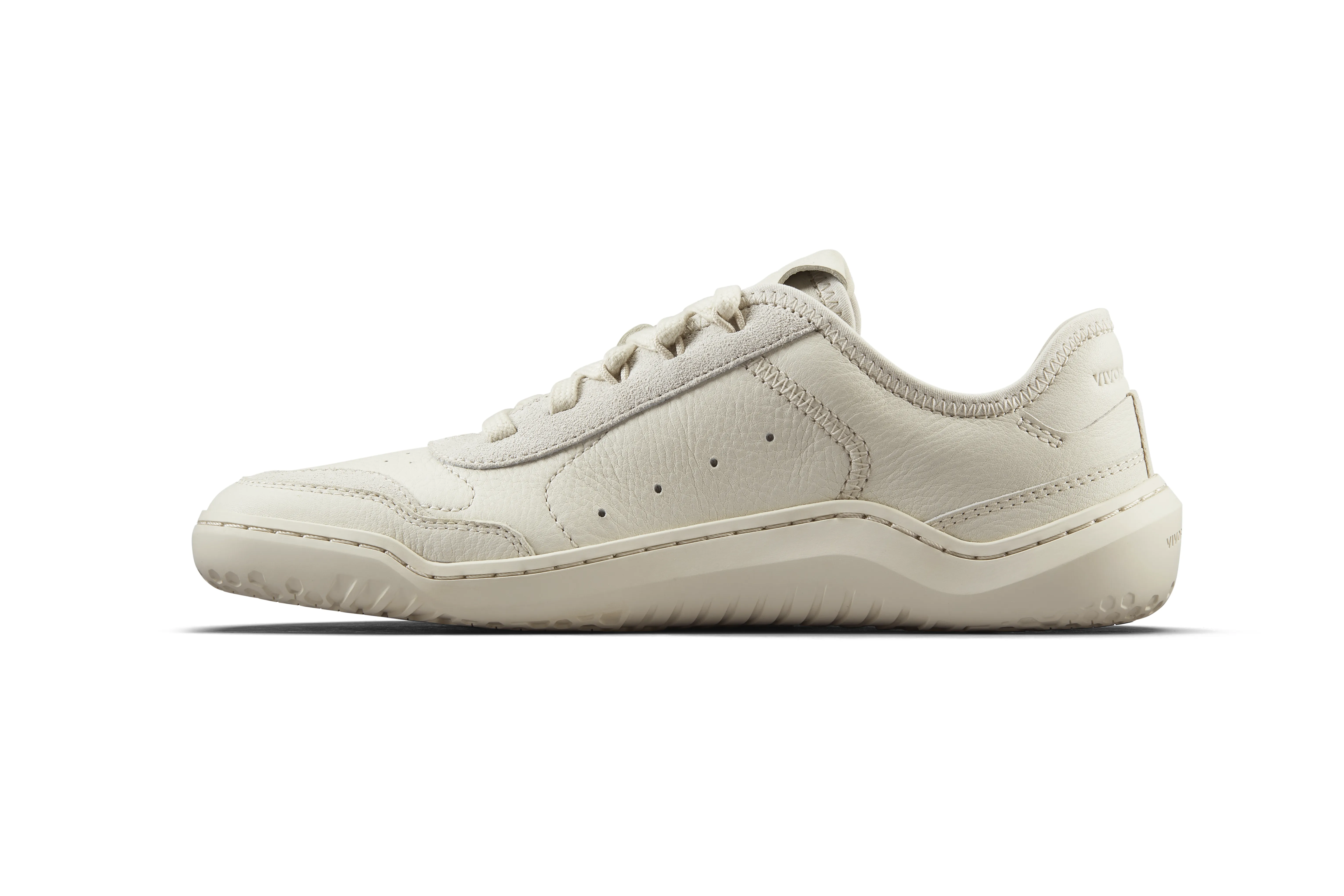 Vivobarefoot Gobi Sneaker Leather Womens  Limestone
