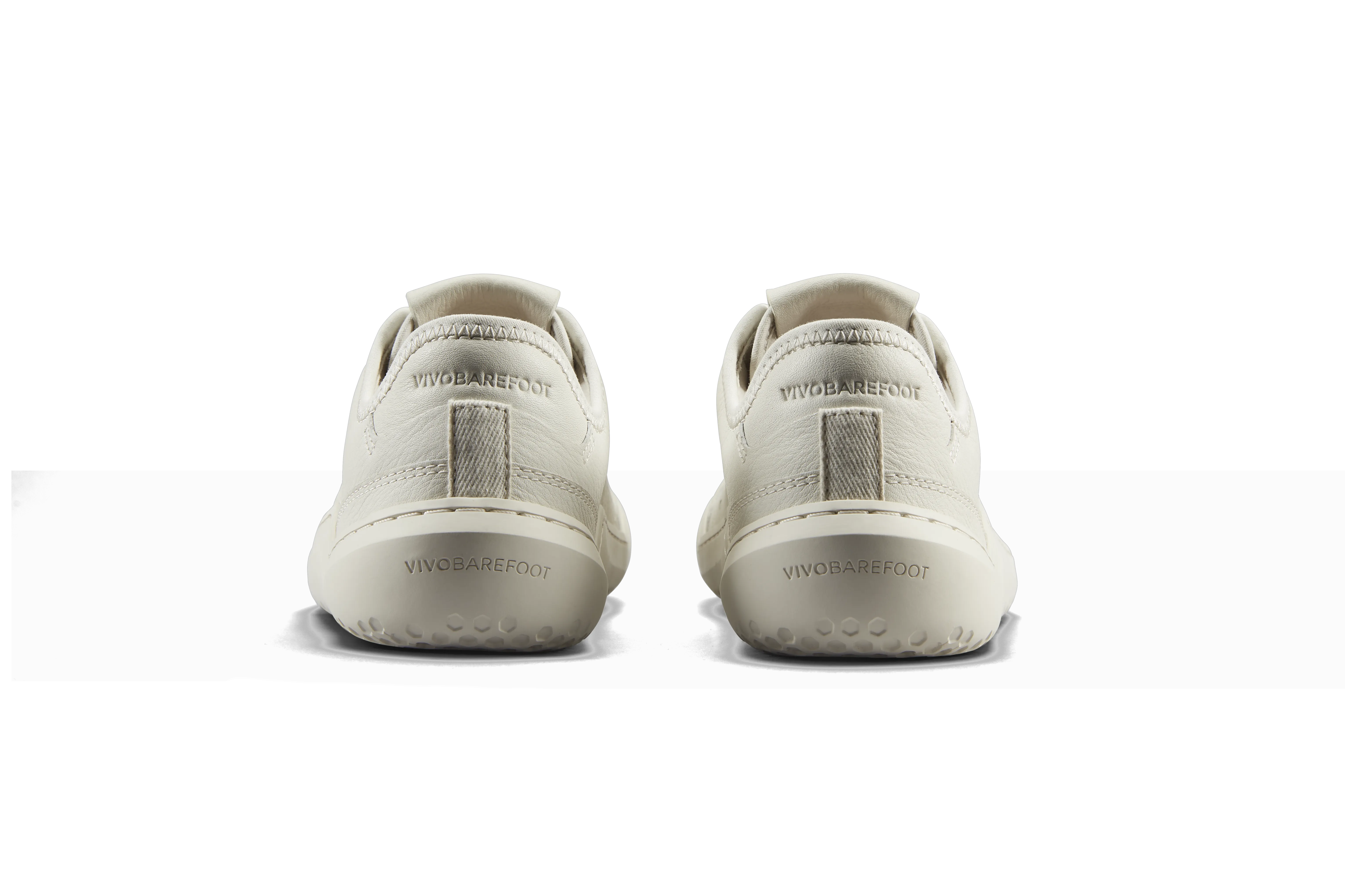 Vivobarefoot Gobi Sneaker Leather Womens  Limestone