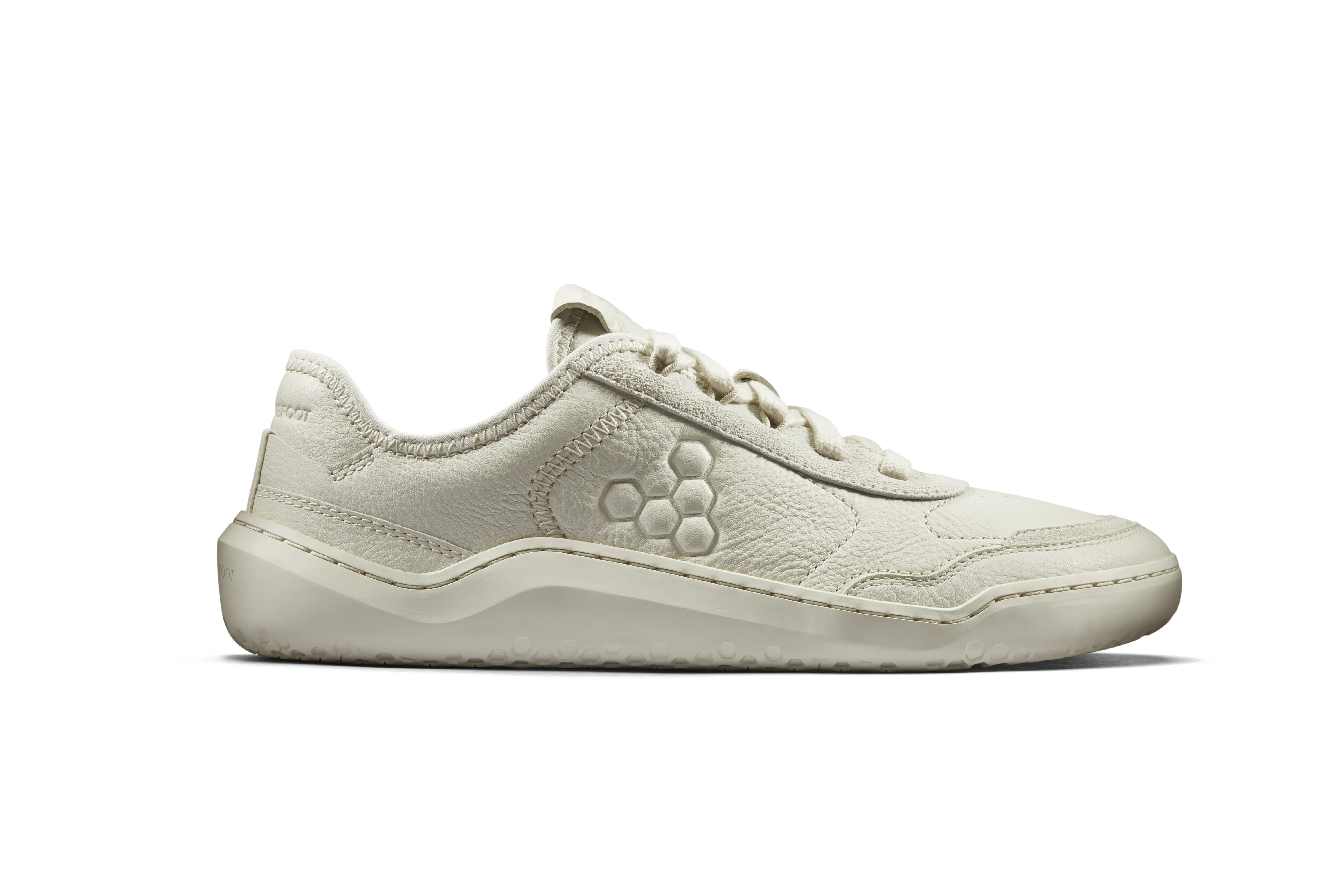 Vivobarefoot Gobi Sneaker Leather Womens  Limestone