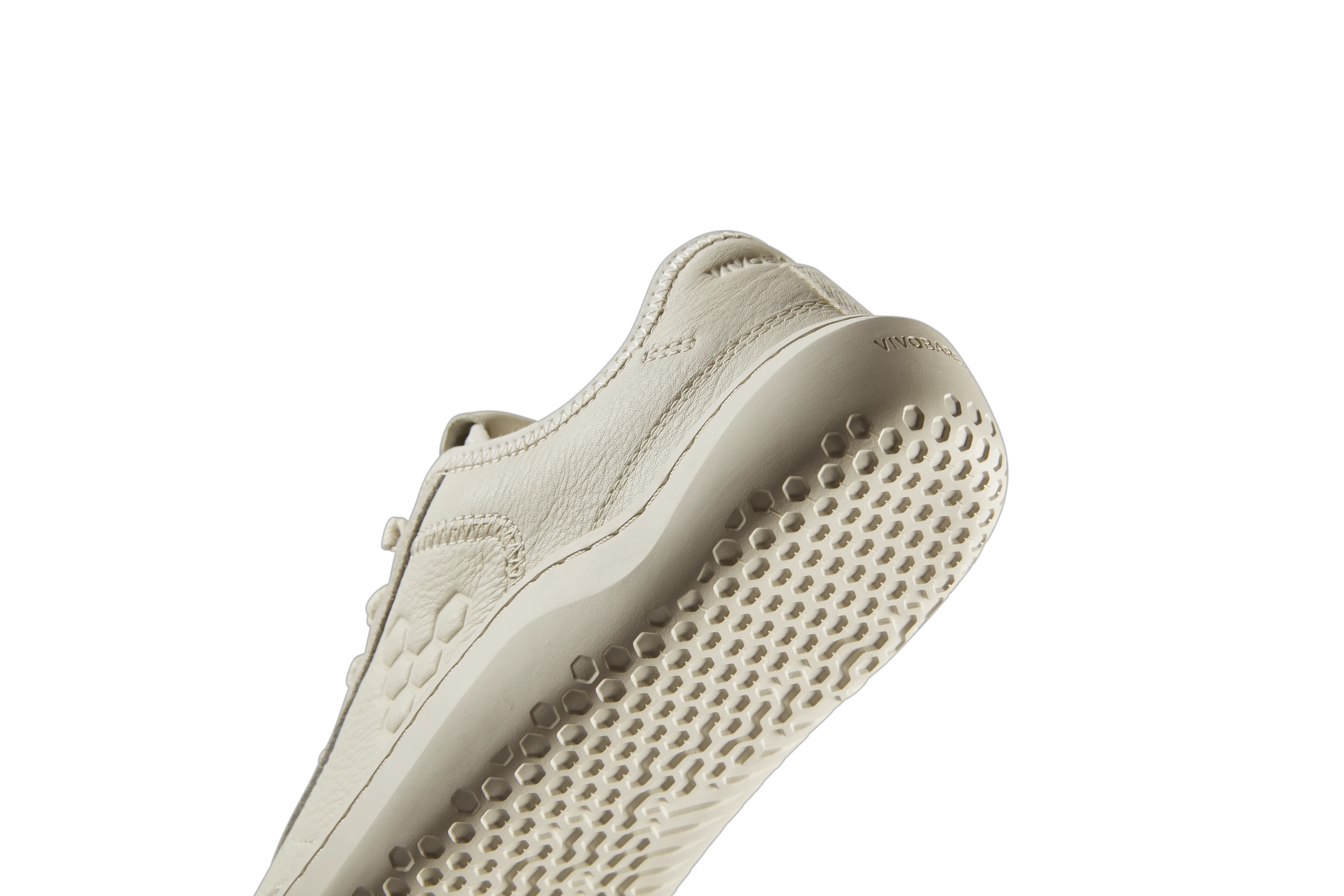 Vivobarefoot Gobi Sneaker Leather Womens  Limestone
