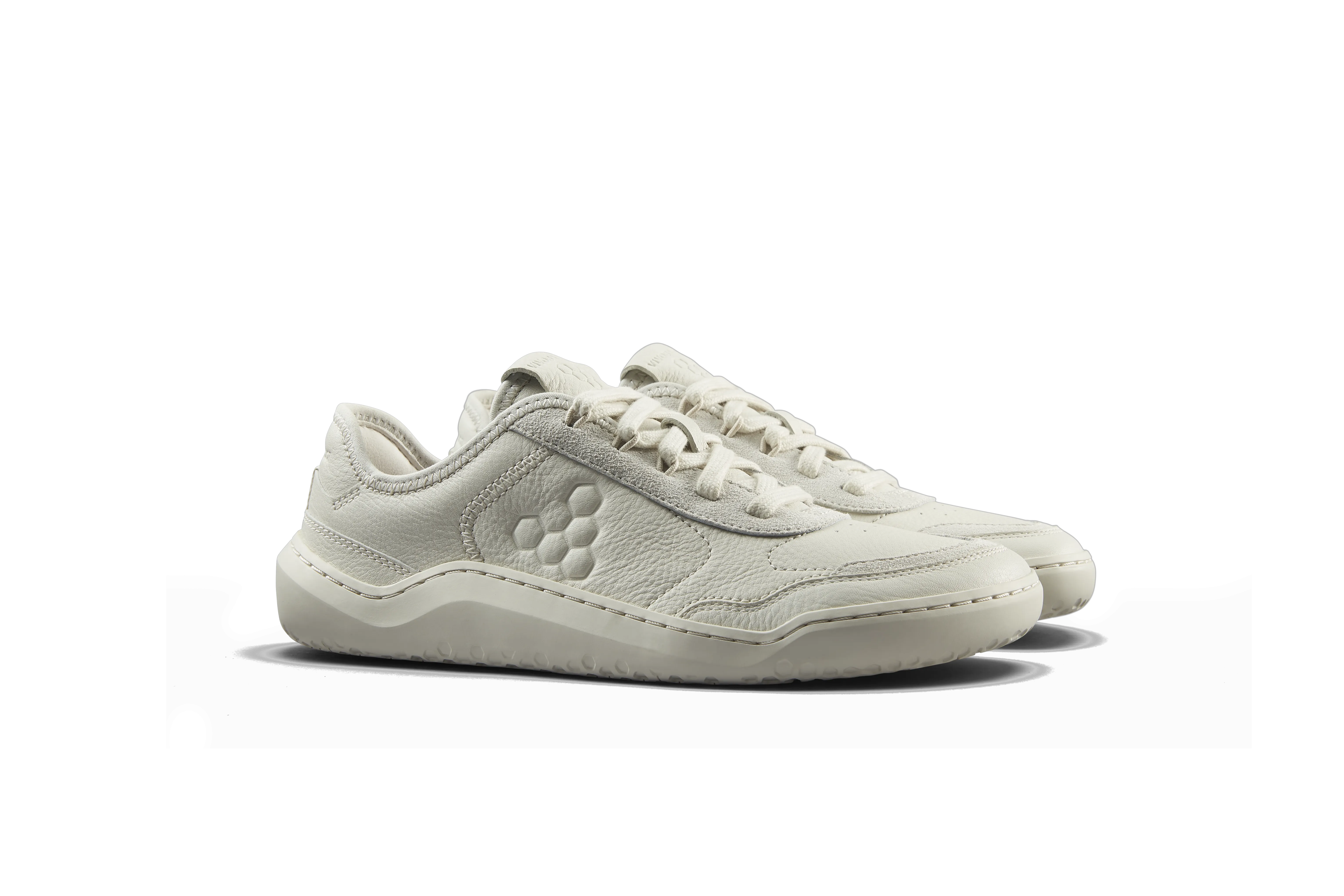 Vivobarefoot Gobi Sneaker Leather Womens  Limestone