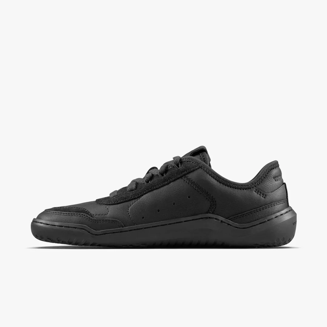 Vivobarefoot Gobi Sneaker Leather Womens  Obsidian